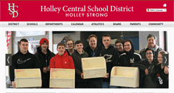 Desktop Screenshot of holleycsd.org