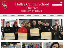 Tablet Screenshot of holleycsd.org